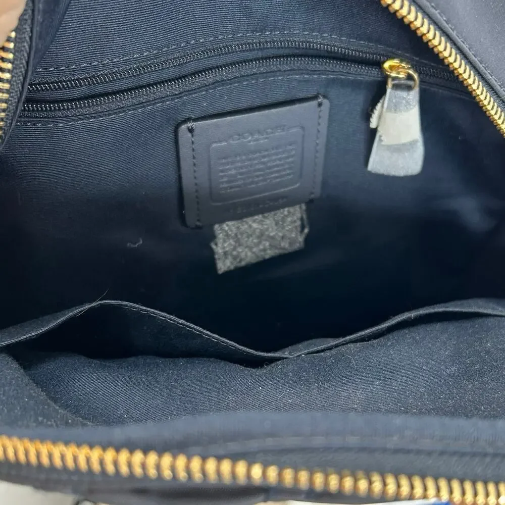 Coach Court Backpack NWT midnight navy blue